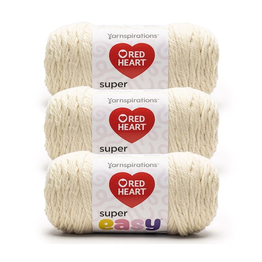 3 Pack Red Heart® Super Easy™ Yarn